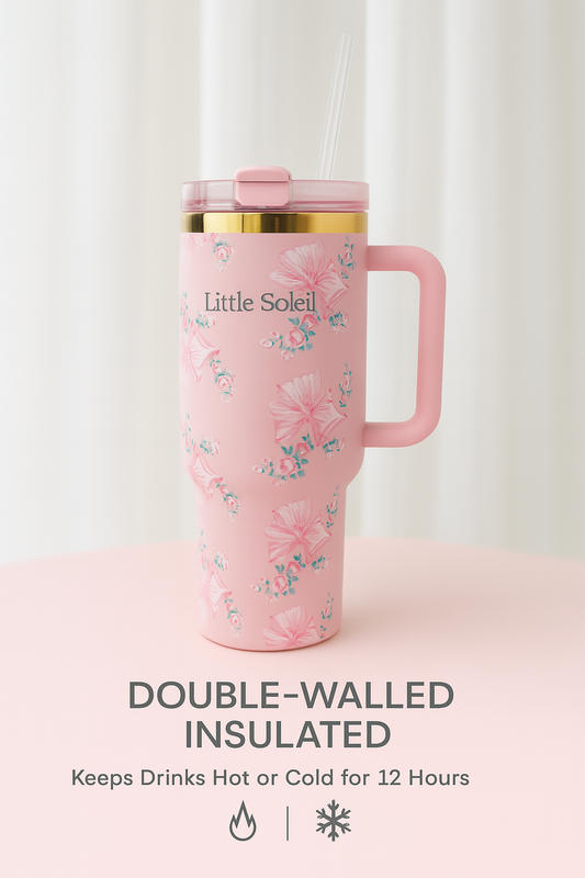 Soleil BloomSip - 40oz | Petal Blush