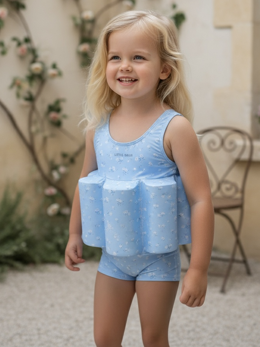 Little Soleil Floatsuit | Lacey Short Sleeve