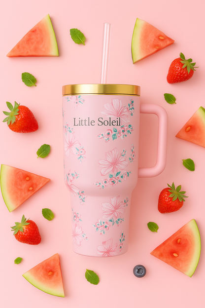 Soleil BloomSip - 40oz | Petal Blush