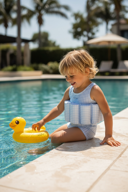 Little Soleil Floatsuit | Beau Short Sleeve