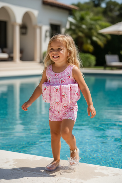 Little Soleil Floatsuit | Poppy Short Sleeve