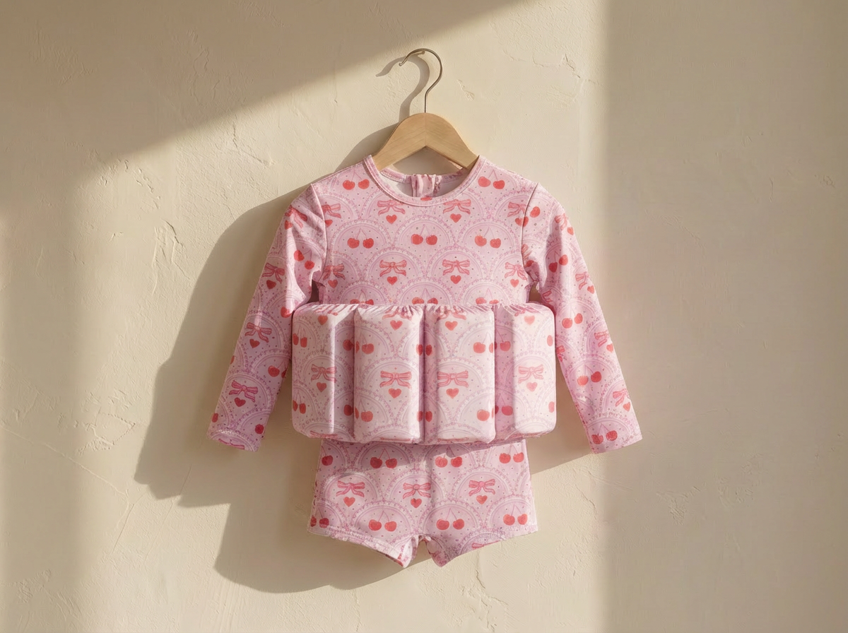Little Soleil Floatsuit | Poppy Long Sleeve