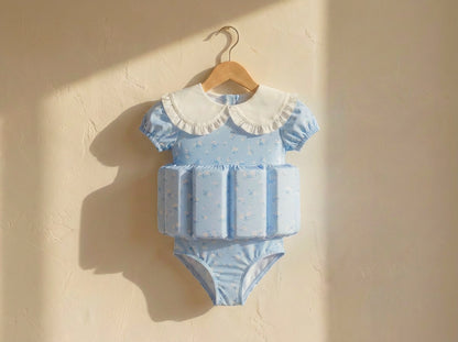 Little Soleil Floatsuit | Lacey Collar