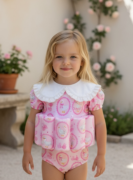 Little Soleil Floatsuit | Daisy Collar