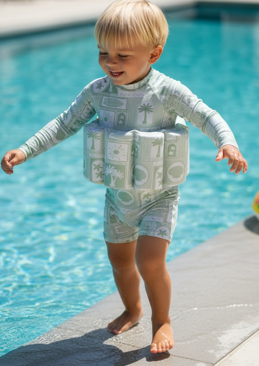 Little Soleil Floatsuit | Ryder Long Sleeve