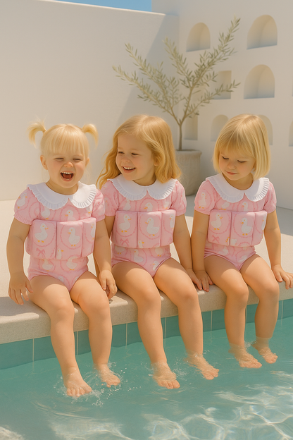 Little Soleil Floatsuit | Daisy Collar