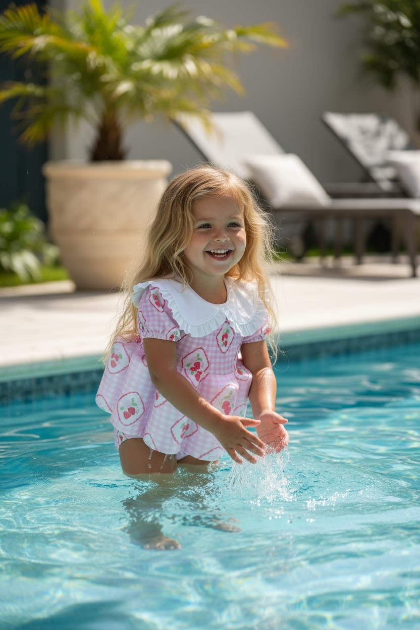 Little Soleil Floatsuit | Poppy Collar