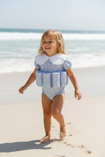 Little Soleil Floatsuit | Mallory Collar