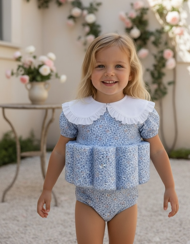 Little Soleil Floatsuit | Mallory Collar