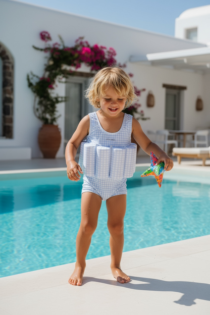 Little Soleil Floatsuit | Beau Short Sleeve