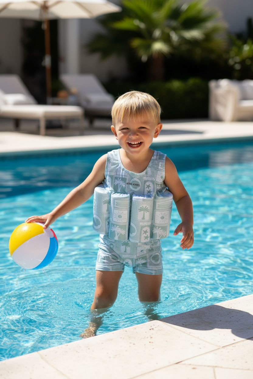 Little Soleil Floatsuit | Ryder Short Sleeve