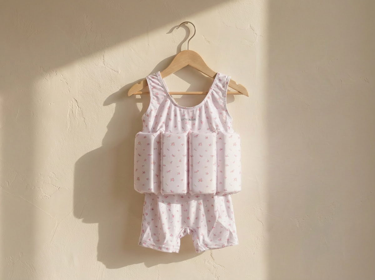 Little Soleil Floatsuit | Ditsy Short Sleeve