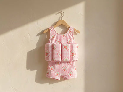 Little Soleil Floatsuit | Poppy Short Sleeve