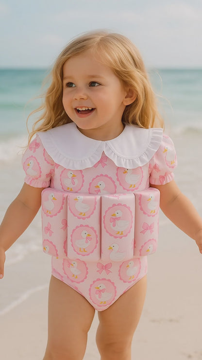 Little Soleil Floatsuit | Daisy Collar